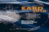 East Asia Department Knowledge Management Initiatives in 2010