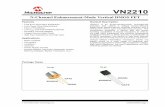 VN2210 N-Channel Enhancement-Mode Vertical DMOS FET Data …