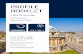 PROFILE BOOKLET - Oxford University Innovation