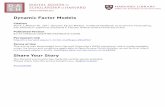 Dynamic Factor Models - Harvard University
