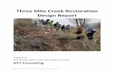 Three Mile Creek Restoration Design ... - Amazon Web Services