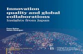 Innovation quality and global collaborations
