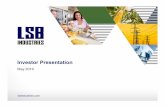 May 2019 Investor Presentation - Investors | LSB Industries
