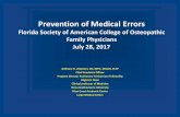 Prevention of Medical Errors - fsacofp.org