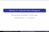 Section 4.2: Discrete–Data Histograms - WordPress.com