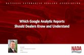 Which Google Analytic Reports Should Dealers Know and ...