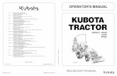 OPERATOR'S MANUAL - kubotabooks