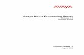 Avaya Media Processing Server Release Notes