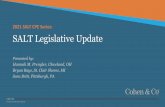 2021 SALT CPE Series: SALT Legislative Update