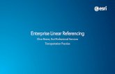 Enterprise Linear Referencing - Esri