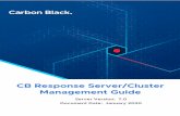 Cb Response Server/Cluster Management Guide