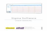 User Manual SIGMA Software - Bodet time