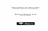 DISCIPLINA DE MERCADO - Banco Macro