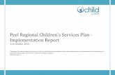 Peel Regional Children's Services Plan - Implementation Report