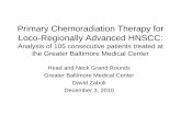 Primary Chemoradiation Therapy with Cisplatin/5-FU for ...