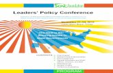 Leaders’ Policy Conference - sgac.org