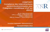 COMPHETI Compliance des hétérointerfaces semiconducteurs ...