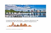 2019 Annual Section Report - Capital Area Section