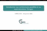 Introduction aux architectures parallèles et au ...