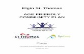 Elgin St. Thomas AGE FRIENDLY COMMUNITY PLAN