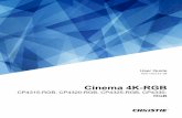 Cinema 4K-RGB - Christie