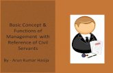 Basic Concept & Functions of Management with Reference of ...