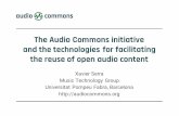 The Audio Commons initiative and the technologies for ...