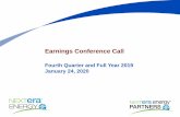 Earnings Conference Call - NextEra Energy