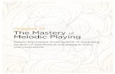 Chapter IV The Mastery PG Melodic Playing - Elite Music Mentor
