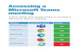 Accessing a Microsoft Teams meeting - MyCSP