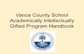 Vance County School Academically Intellectually Gifted ...