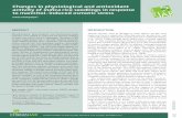 Changes in physiological and antioxidant activity of ...