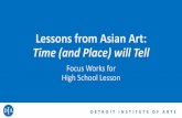 Lessons from Asian Art: Time (and Place) will Tell