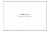 Section 11: Enterprise Funds