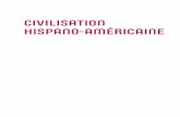 CIVILISATION HISPANO-AMÉRICAINE