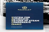 SYSTEM FOR AUTOMATIC RETURN OF STEAM CONDENSATE …