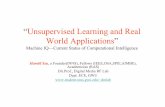 “Unsupervised Learning and Real World Applications”