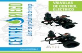 VALVULAS DE CONTROL ELECTRICO CRC