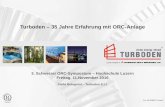 Turboden – 35 Jahre Erfahrung mit ORC -Anlage