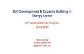 Skill Development & Capacity Building in Energy Sector