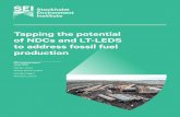Tapping the potential of NDCs and LT-LEDS to address ...