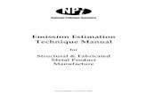 Emission Estimation Technique Manual - UNITAR