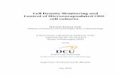 Cell Density Monitoring and Control of Microencapsulated ...
