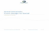Great Intranets: From Design to Social