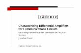 Characterizating Differential Amplifiers for Communcations ...