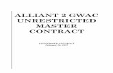 Alliant 2 GWAC Unrestricted Master contract
