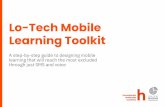 Lo-Tech Mobile Learning Toolkit