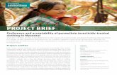 ITC Project Brief - Malaria Consortium