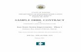 SAMPLE DHHL CONTRACT