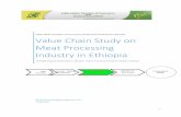 Value Chain Study on Meat Processing Industry in Ethiopia